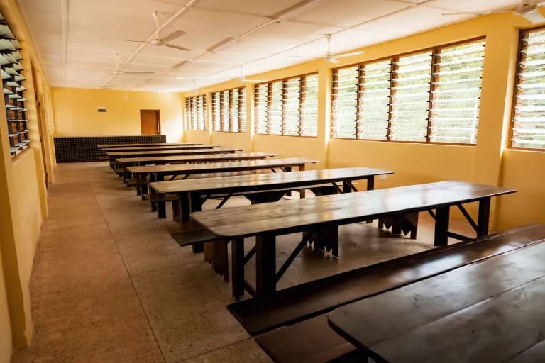 Sanzule-Krisan school canteen 3
