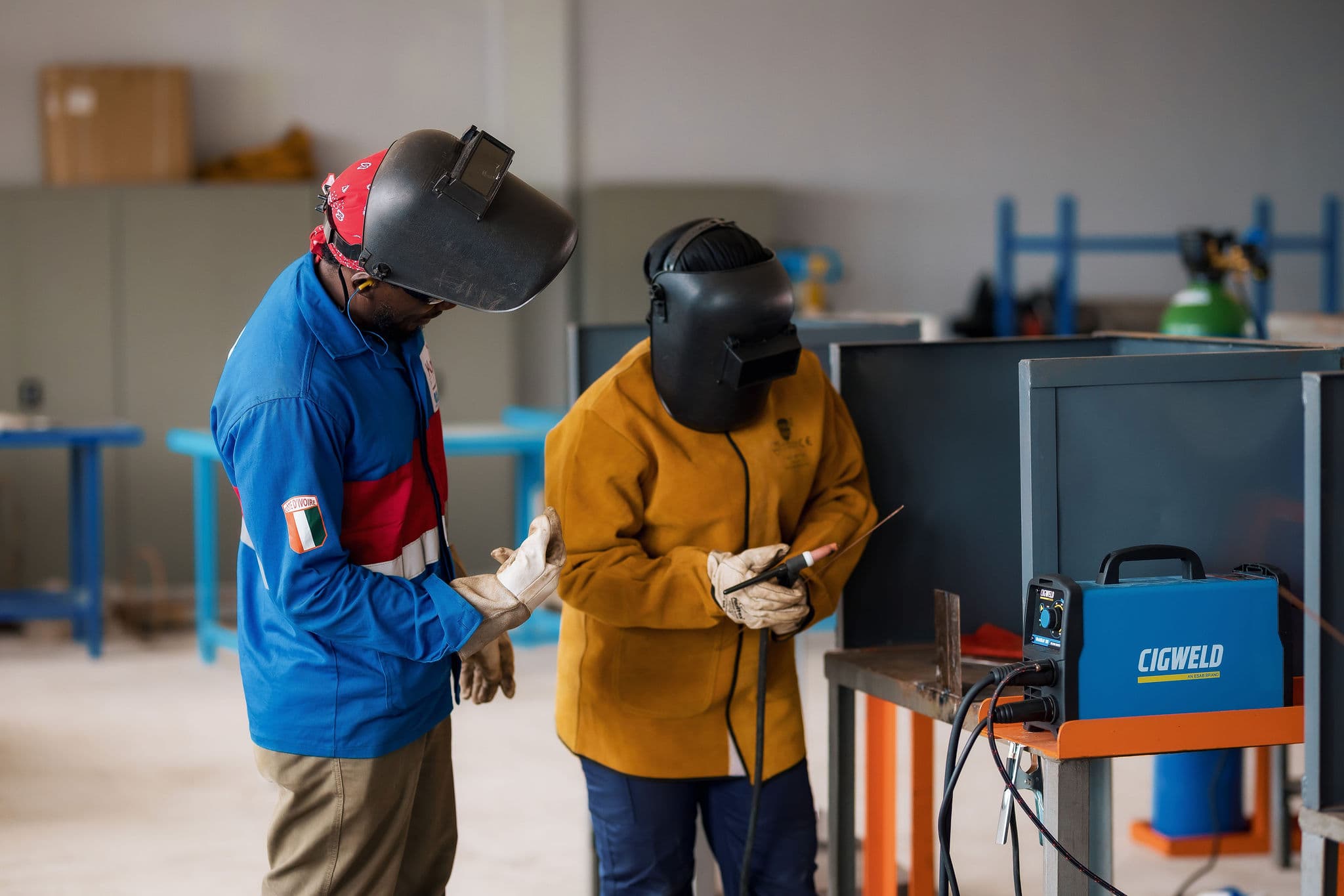 Argon Welding Training