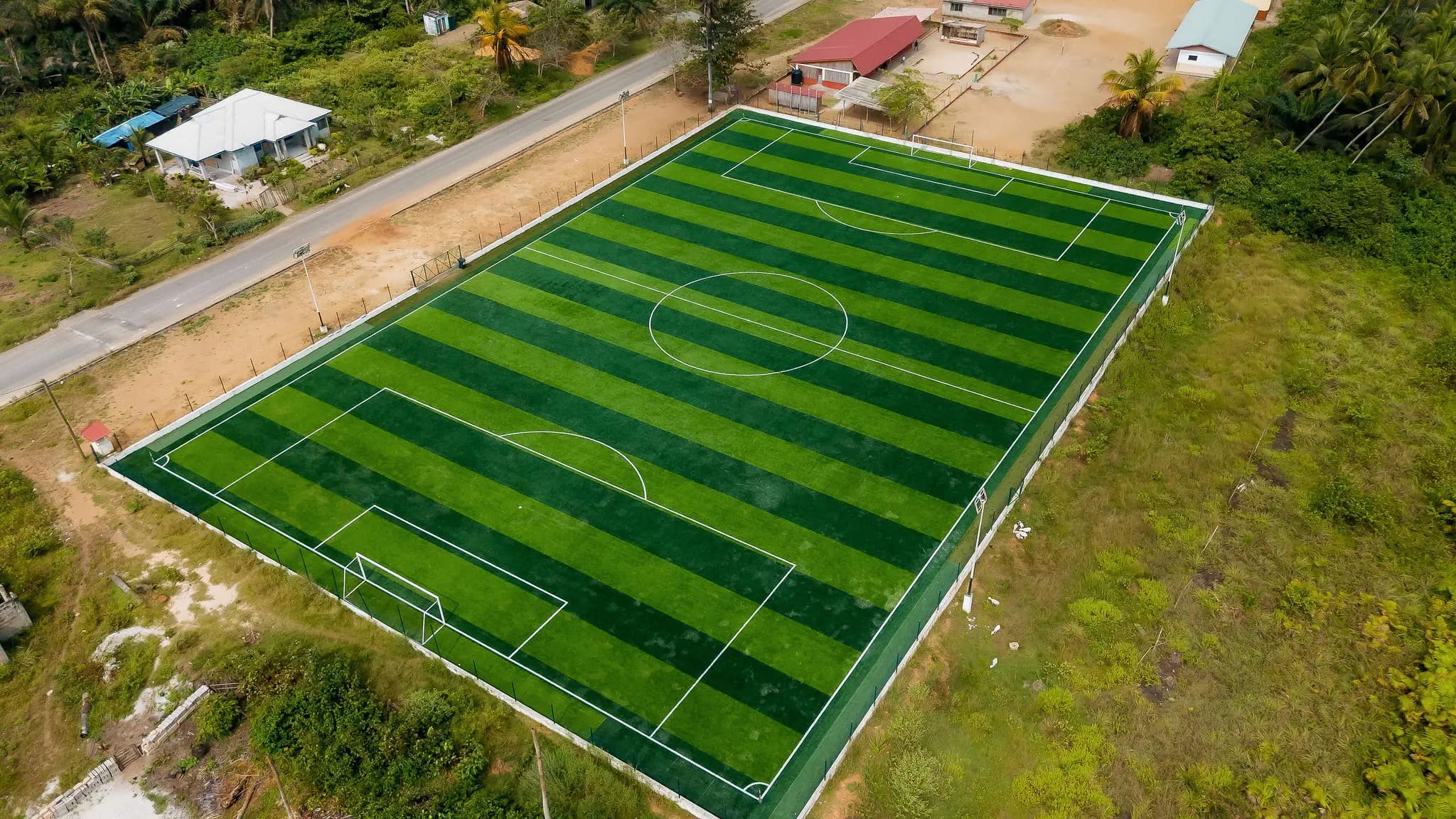 AstroTurf aerial view