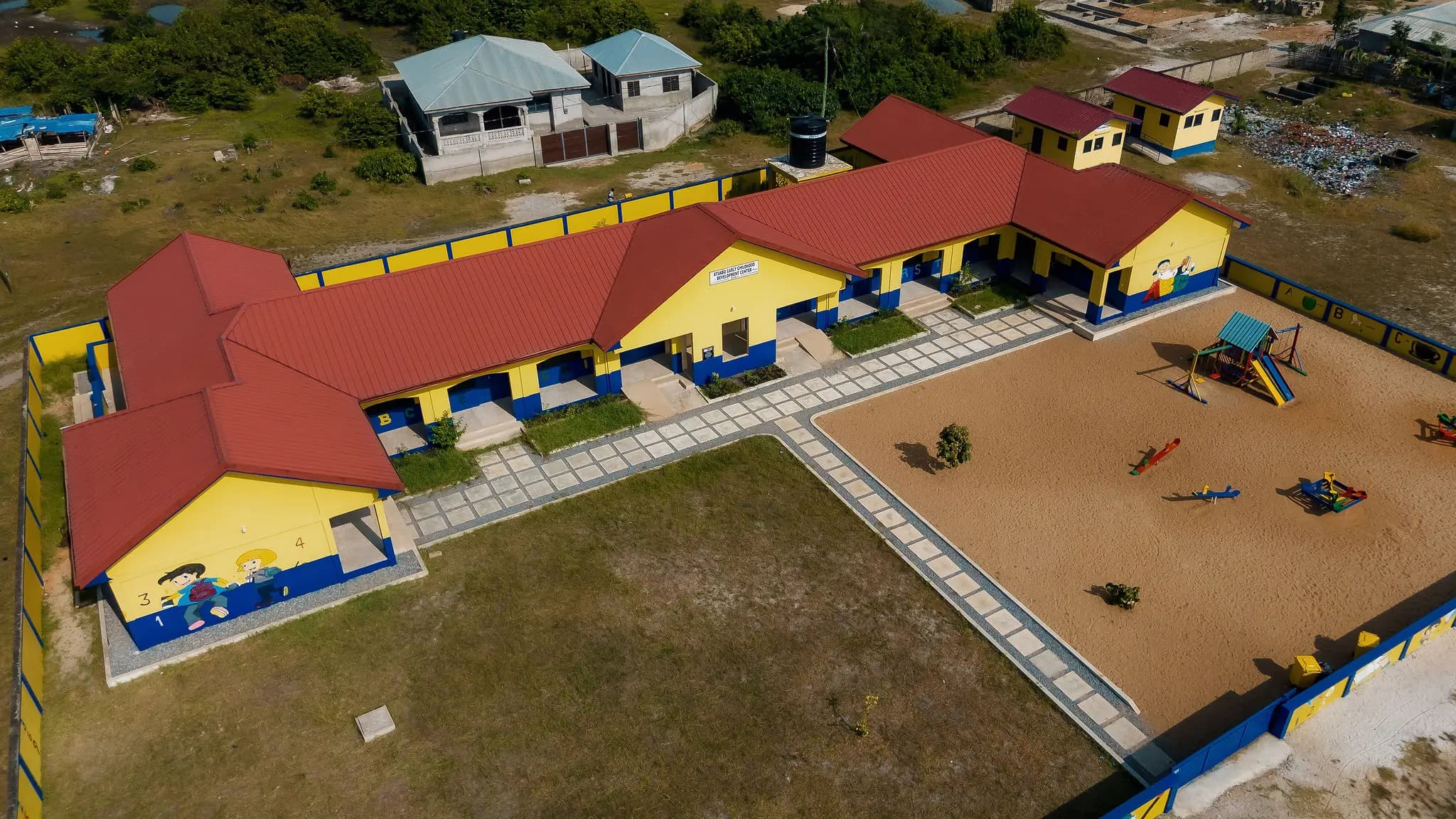Site aerial view