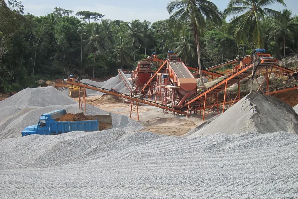 Crushing plant