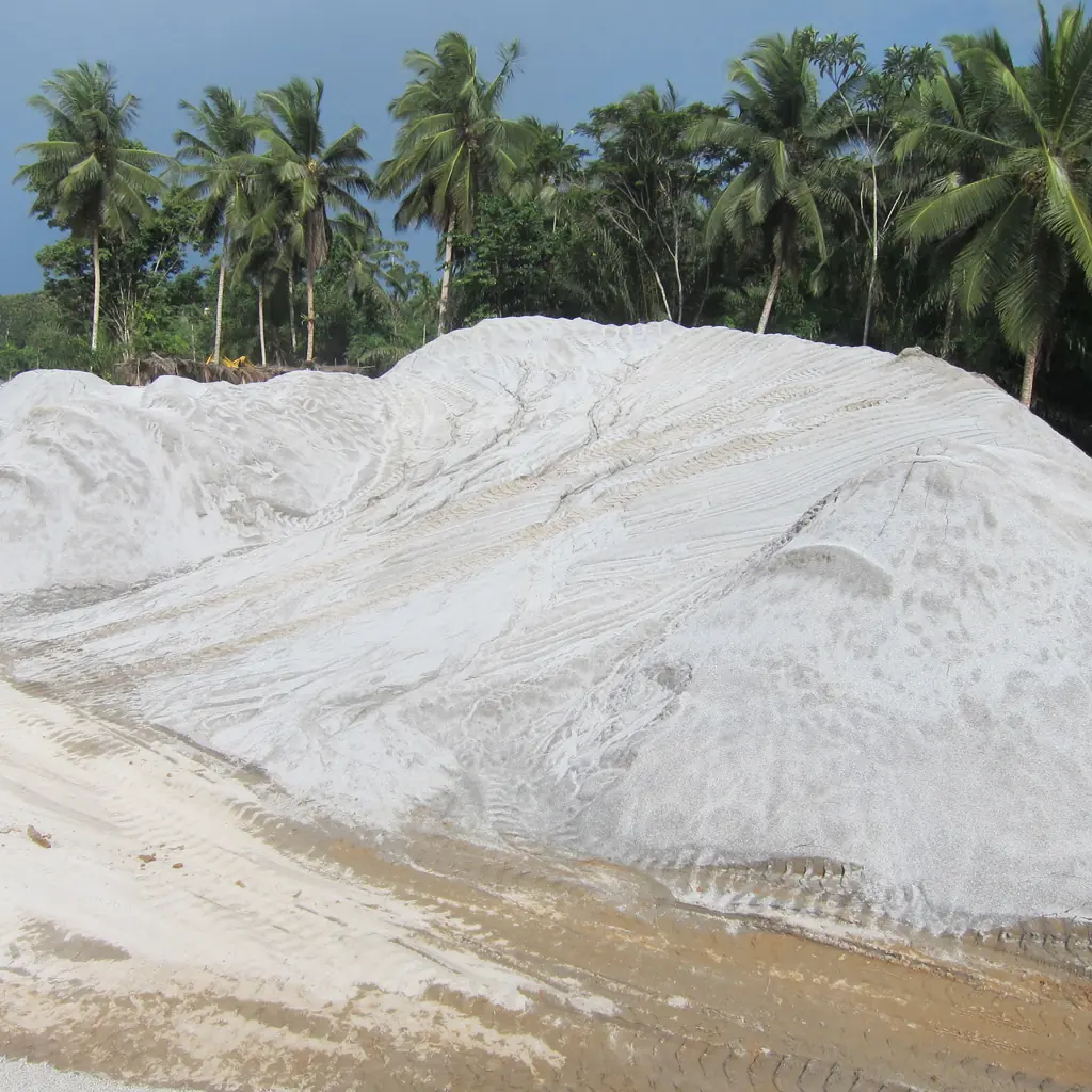 Aggregate stockpile